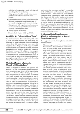 Nursing theories and practice