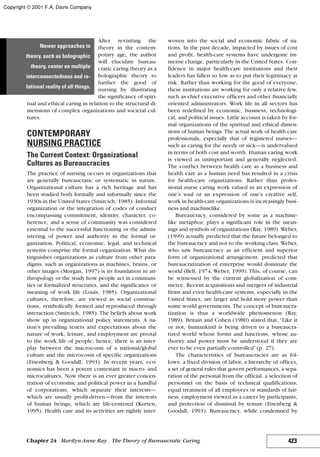 Nursing theories and practice