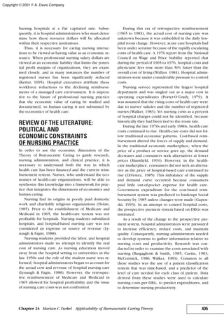 Nursing theories and practice