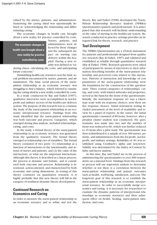 Nursing theories and practice