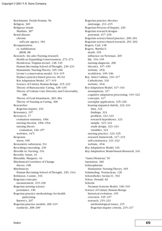 Nursing theories and practice