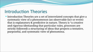 NursingTheory-1.pptx for nurses on topic of nursing theory | PPTX