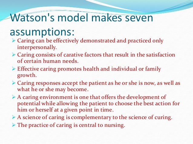 jean watson’s caring theory my My jean watson's theory of human caring norma buenrostro rn, currently working at bakersfield memorial hospital post-partum unit future apn role as a family nurse. jean watson’s caring theory my My jean watson's theory of human caring norma buenrostro rn, currently working at bakersfield memorial hospital post-partum unit future apn role as a family nurse.