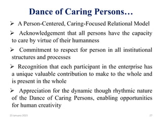 Dynamic Caring Model Nursing Theory Seminar presentation by Rebira | PDF