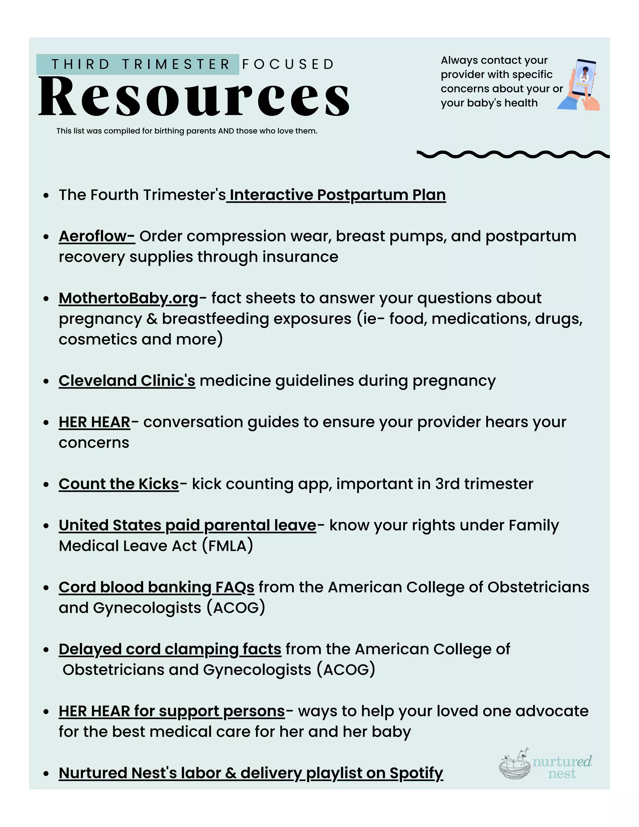 Nurtured Nest third trimester resources.pdf