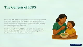 Integrated Child Development Services (ICDS): Safeguarding India's ...