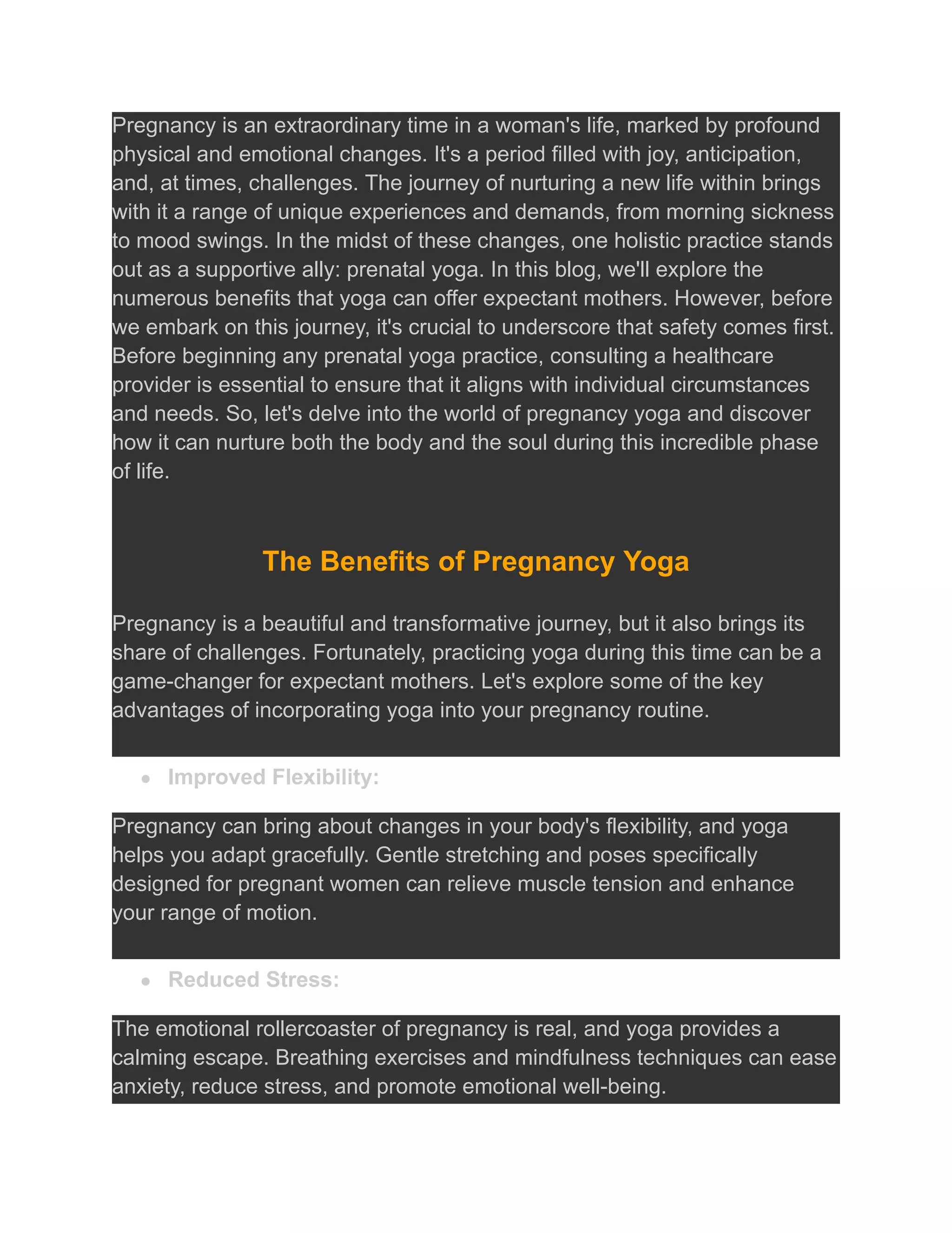 Curated visual reference: Visual Reference: Nurturing Your Body And Baby Essential Pregnancy Yoga Poses 1