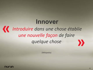 La crise : catalyseur d'innovation