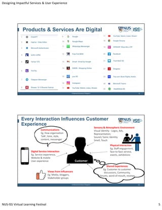 Designing Impactful Services and User Experience - Lim Wee Khee | PDF
