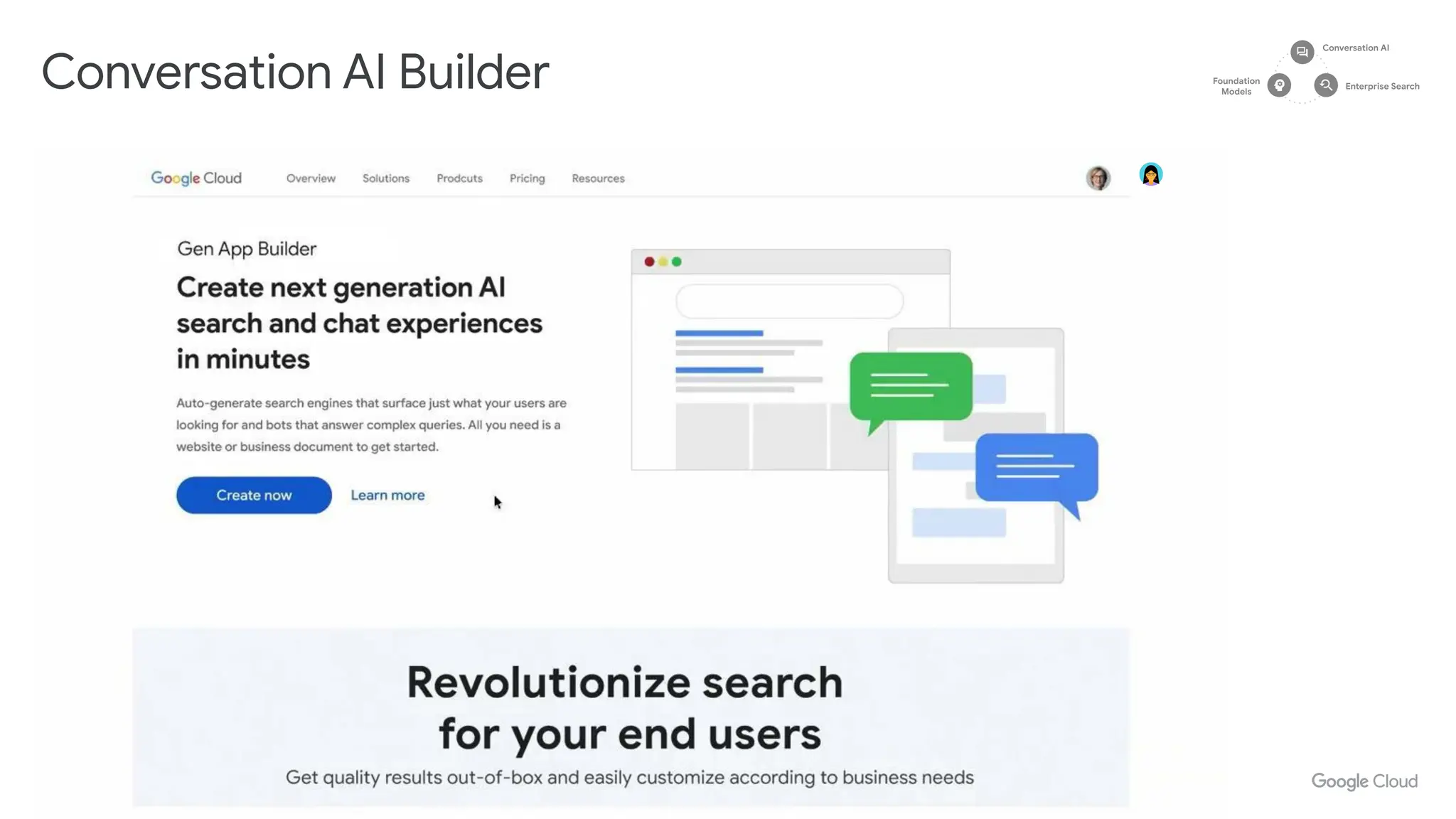 Conversation AI Builder
 