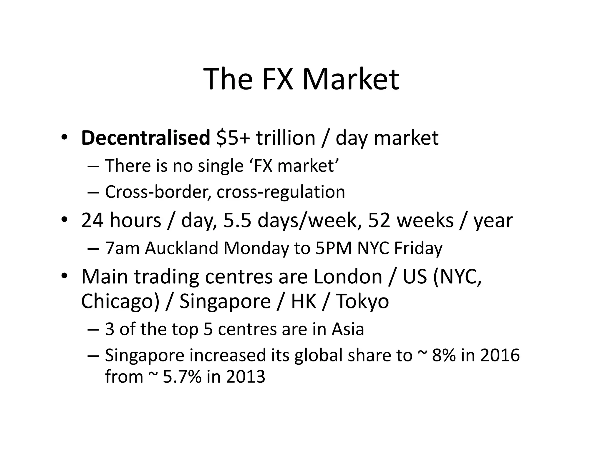 The Modern FX Desk | PPT