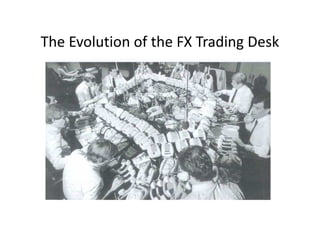 The Evolution of the FX Trading Desk
 