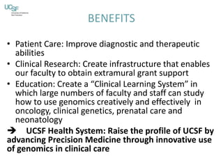 UCSF Informatics Day 2014 - Robert Nussbaum, 