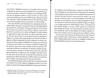 Nussbaum sin fines de lucro cap 3 y 4