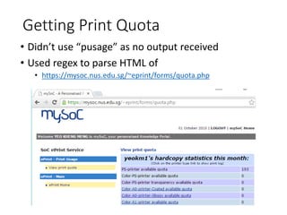 NUS SOC Print | PPTX