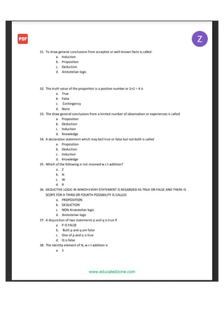 Nust entry test Edit by Zaheer lakho.pdf
