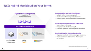 Nutanix Hybrid Multicloud Platform: Simplifying Enterprise Cloud ...