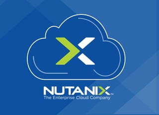 Nutanix One OS, One Click Enterprise Cloud Brochure