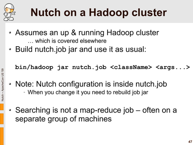 Nutch webscale search engine toolkit