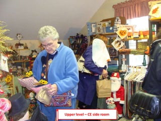 Upper level – CE side room
 