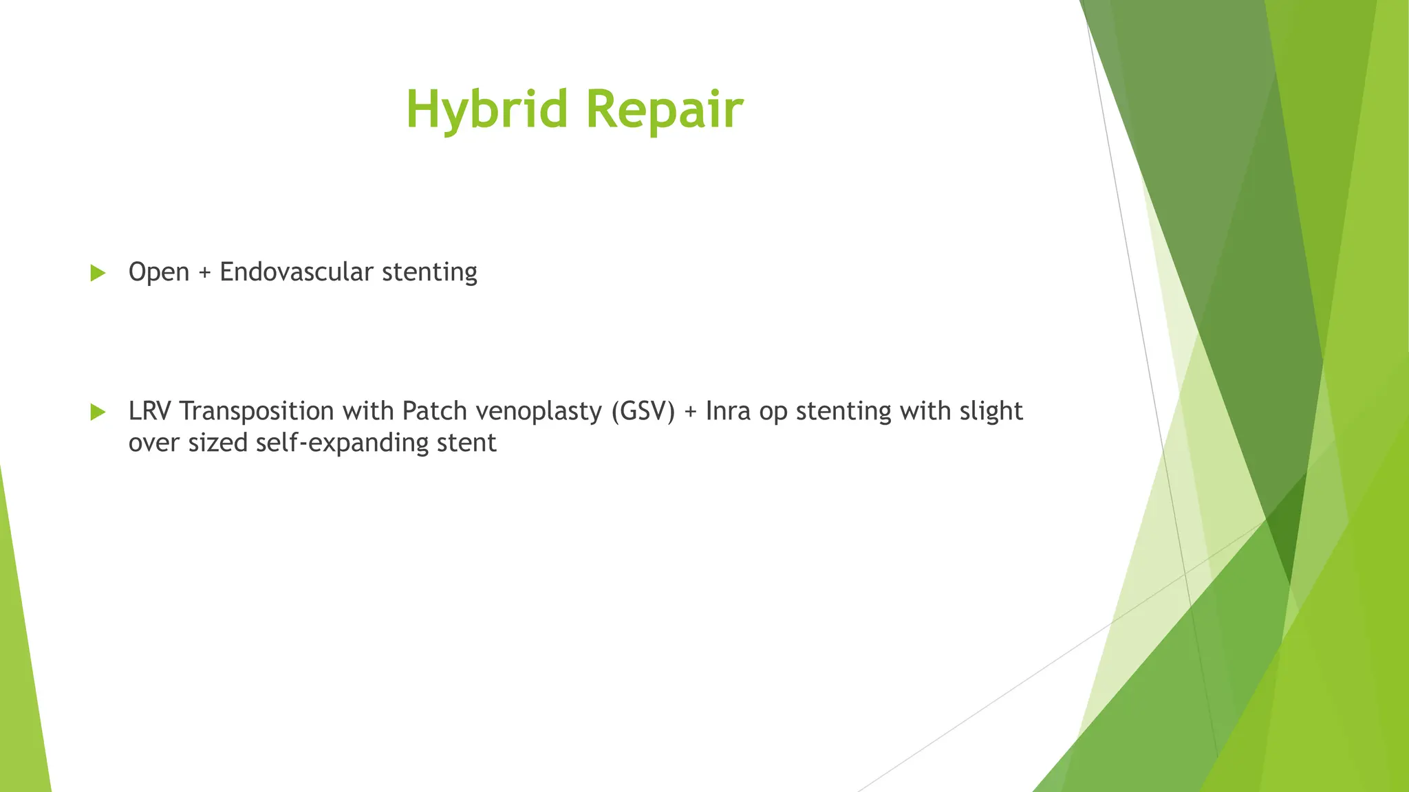 Gsv Patch Nutcracker syndrome and its management.pptx
