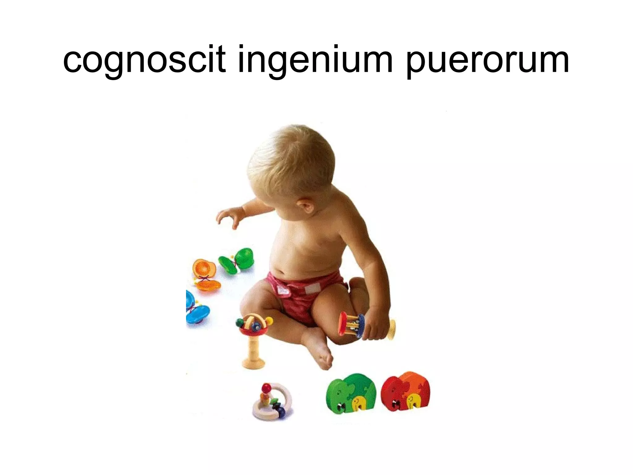 cognoscit ingenium puerorum 