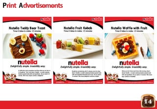 Print Advertisements
14
 