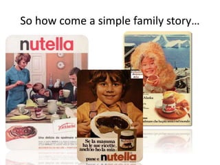 Nutella university project | PPTX