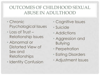 Identifying and Preventing Childhood Sexual Abuse | PPTX