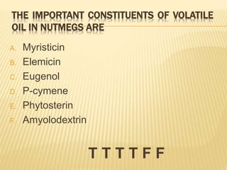 Nutmeg Key Element Nutmeg | PPTX