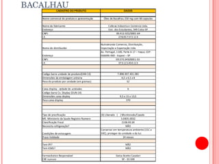 FICHA TÉCNICA BIOGEL ÓLEO DE BACALHAU 
