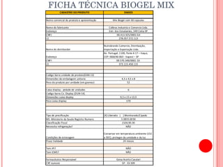 FICHA TÉCNICA BIOGEL MIX 