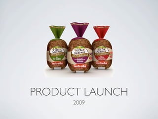PRODUCT LAUNCH
      2009
 