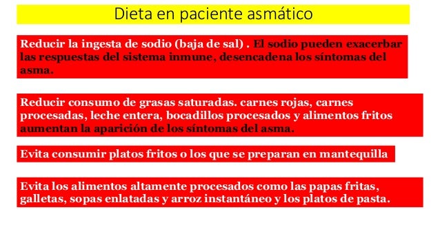 Nutrición en asma Nutrición en asma