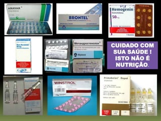 CUIDADO COM
SUA SAÚDE !
ISTO NÃO É
NUTRIÇÃO.
 