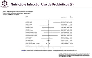 Nutrição e Infecção: Uso de Probióticos (?)
 