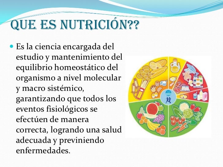 Nutrición