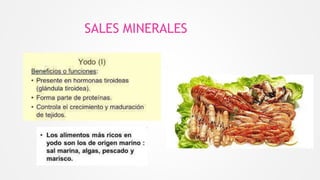 SALES MINERALES
 