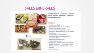 SALES MINERALES
 