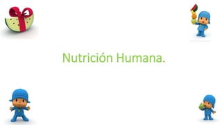Nutrición Humana.
 