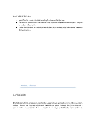 NutricióN Y Embarazo Final