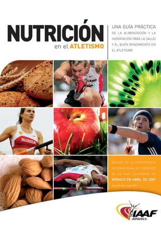Guía de nutrición en el atletismo de la IAAF