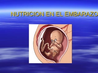 NUTRICION EN EL EMBARAZONUTRICION EN EL EMBARAZO
 