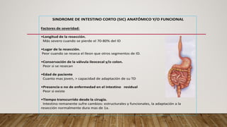 Fall Intestinal NUTRICIÓN EN FALLA INTESTINAL medicina | PDF
