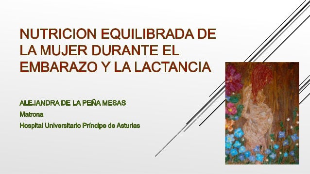 Nutricion Equilibrada De La Mujer Durante El Embarazo Curso
