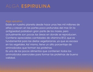 ALGA ESPIRULINA