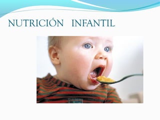 NUTRICIÓN INFANTIL

 