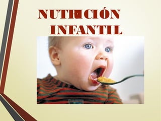 NUTR
ICIÓN
INFANTIL

 