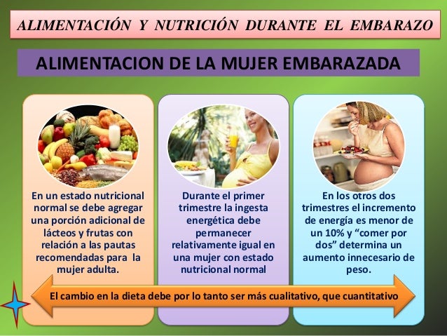 La alimentación y la nutrición