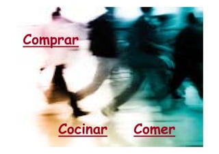 ¿Saludable?
Comprar
Cocinar Comer
 